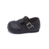 Zapatos de piel para niños 2026 primavera nuevo estilo suela blanda elegantes zapatos de piel negra zapatos de rendimiento zapatos de bebé zapatos de princesa