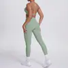 Novo Estilo Transfronteiriço Europeu e Americano Nylon Dupla Face Costas Bonitas Justo ao Corpo Conjunto de Roupa Esportiva Cruzada para Yoga Corrida Fitness Conjunto de Duas Peças