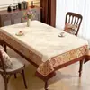 Toalha de Mesa Estilo Americano, Sem Lavagem, À Prova de Óleo, Impermeável, Resistente ao Calor, Toalha de Mesa Retangular, Luxo Leve, Sensação de Alta Qualidade, Jogo Americano, Toalha de Mesa