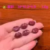 Cuentas de Arena Dorada Púrpura de Alto Contenido para Atraer Riqueza y Buena Suerte, con Accesorios de Rosa, Loto y Calabaza