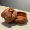 Contenedor para Asar Ostras con Cabeza de Cordero, Tazón Especial para Asar Cerebro de Cerdo, Olla para Estofado, Puesto Popular de Barbacoa, Olla para Asar a Carbón