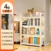 Estantería de acero para el hogar, estante de almacenamiento de pie, estantería de seguridad para niños de varias capas, estante de almacenamiento de hierro forjado, diseño de montaje en pared