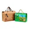 Fábrica de Cajas de Regalo con Asa de Cartón Corrugado Hebei Caja de Regalo de Especialidad Local Hecha a Medida con Cuerda Caja de Embalaje de Cartón Corrugado Personalización