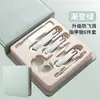 Set de Cortauñas Alemán de Alta Gama Regalo para el Hogar Cortauñas Anti-Salpicaduras Cuidado Personal Cortauñas Herramienta de Manicura