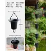 Corrente de Chuva de Tubo de Bambu de Aço Inoxidável para Pátio de Villa Corrente Guia de Água de Beiral Japonês Corrente de Drenagem para Pousada Tubo de Descida de Calha