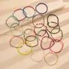 Europa y Estados Unidos pulsera de tobillo de cuentas de arroz de color Joker de verano pulsera simple creativa multiusos tendencia traje de 20 piezas