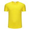 Camiseta de Malha Lisa 180g de Secagem Rápida com Gola Redonda e Manga Curta Uniforme de Grupo Camisa Cultural Roupa de Trabalho Corporativa com Estampa