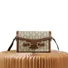 Suministro Transfronterizo Bolso Caja Monograma Clásico Nuevo Doble G Horsebit 1955 Mini Bandolera Cruzada Bolso de Mujer