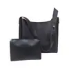 Bolsa Feminina de Duas Peças Bolsa Saco Feminina 2025 Primavera Nova Retro Grande Capacidade Bolsa para o Dia a Dia Bolsa de Ombro Único Bolsa de Axila