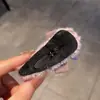 Pinza para el Cabello de Moda de Alta Gama, Lujo Ligero, Conejo Morado con Pedrería para Mujer, Elegante Pinza Lateral para la Parte Posterior de la Cabeza
