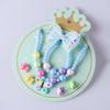Venda Quente Transfronteiriça Novos Produtos Colar Infantil Pulseira Hairpin Bonito Menina Borboleta Colar Conjunto de Jóias Meninas