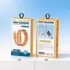 Caja Retráctil de Tres Colores, Empaque de Cable de Datos Dos a Dos, Caja Blíster de Cable de Carga de una Sola Cabeza, Caja para Cordón de Teléfono Móvil