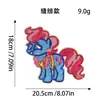 Suministro Exclusivo Transfronterizo de Parches Bordados con Lentejuelas de My Little Pony con Diseños de Unicornio y Pony para Ropa, Bolsas y Decoración