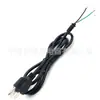 Cable de alimentación estadounidense de tres clavijas, estándar estadounidense, cable de alimentación estadounidense de dos clavijas, etc., con cola en forma de 8, cable de alimentación SPT-218AWG