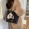 Bolso de Hombro Retro de Alta Gama para Mujer 2025 Moda Nuevo Estilo Bolso Estilo Coreano Bolso Tote de Gran Capacidad Bolso de Axila para Mujer