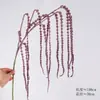 Flores de Glicínia Macias de Borracha com Haste Longa e 12 Cabeças, Frutos de Glicínia Pendurados para Decoração de Fotografia em Casa, Flores Artificiais de Glicínia