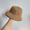Sombrero de pescador casual de moda para mujer de verano estilo Hepburn, tejido transpirable de algodón y lino frontal, protección solar para exteriores
