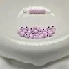 6mm Colorido Pintado Artesanal Acessórios de Joia Corrente para Celular Materiais DIY Acessórios de Liga Contas Espaçadoras Contas Soltas Contas em Fio Fofo e Divertido