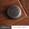 Quemador de Incienso Atractor de Fortuna Vintage Cerámica Inspirada en Zen Portaincienso Pequeño Adorno Estilo Chino Quemador de Incienso Hueco Dispositivo Quemador de Incienso