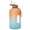 Botella de Agua Gradiente de 1 Galón Botella de Agua Deportiva para Fitness al Aire Libre 3.78L Amazon Botella de Agua de Plástico Color Personalizado Logotipo