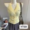 Camisa Polo Femenina Joven, a la Moda, Dulce y Elegante con Logo de Caballo, Chaleco de Punto, Elegante, Casual, Cómodo, Sencillo y de Alta Gama