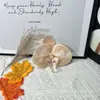 Flor Artificial Grande Phalaenopsis Película de Impresión 3D Cabeza de Flor Furoshiki Recuerdo Caja de Regalo DIY Decoración Flor para Zapato Tocado