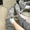 Tênis Dad da Moda 2025 Feminino com Solas Grossas, Aumenta a Altura, Malha Respirável, Versátil, Leve, Sapatos Casuais Esportivos para Mulheres