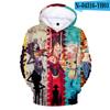 Sudadera con capucha informal de moda para hombres y mujeres con personajes de anime de 2019, acción fanática de Luffy Sauron