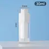 Frasco Dispensador a Vácuo Rotativo com Pressão Cosméticos de Viagem Spray de Loção Base Hidratante Loção Líquida Frasco Vazio de Amostra