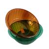 Huacai 805 Lavabo Transparente Templado Doméstico Cubeta de Plástico PET Espesado Lavabo para Bebé Estudiante Suministro de Tienda de Diez Yuan