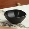 Juego de Platos Cuadrados de 4 Pulgadas para Salsa para Dipear Transfronterizo Platos de Paja de Trigo Plato para Sazonar Hot Pot Barbacoa Plato para Salsa de Soja Vinagre