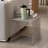 Suministro Directo de Fábrica de Estanterías Metálicas Pequeñas de Segunda Mano, Revisteros de Acero al Carbono, Mesas de Café Sencillas, Mesas Pequeñas, Mesas Auxiliares para Sofá
