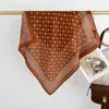 Bufanda Cuadrada de Seda Nueva de Otoño Estilo Extranjero con Lazo en la Cintura para Mujer, Protector de Cuello Delgado, Bufanda para el Cuello, Chal para Personas Mayores, Bufanda de Seda de Moda de Alta Gama
