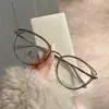 Nuevas Gafas Retro Ojo de Gato 2026 con Protección contra Luz Azul, Aptas para Lentes Graduados, Montura Pequeña para Mujer, Monturas de Gafas de Alta Gama Transfronterizas