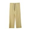 Calça Esportiva Feminina Inno Plus Size de Cintura Alta com Cordão, Novo Estilo Primavera, Calça Casual Reta que Valoriza a Silhueta 132124