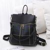 Mochila de Cuadros para Mujer 2021 Nueva Vintage Color de Contraste a Cuadros Gran Capacidad Portátil Bolso de Hombro Mochila Casual Bolso de Mujer