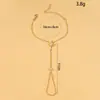 Aliexpress Más Vendido Pulsera de Manoplas de Estrella Estilo Bohemio Simple Europeo y Americano Pulsera de Pedrería Pulsera