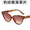 Óculos de sol estilo coreano, doces, cool, estilo gatinho, armação pequena, nova cor abóbora, óculos de sol decorativos, armação preta clássica, óculos de sol para garota popular
