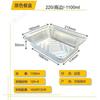 Caja de Papel de Estaño para Freidora de Aire Levos Caja de Embalaje Desechable Engrosada Horno para Barbacoa Cuadrado Papel de Aluminio para Arroz al Horno Lonchera