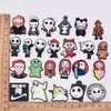 Nueva Serie de Dibujos Animados de Halloween Parche Suave de PVC Funda para Teléfono Móvil Broche Decoración Plana Accesorios de Joyería DIY