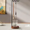 Porta-Pincéis para Mesa de Estudo, Suporte de Pincel Multifuncional para Pendurar para Prática de Caligrafia, Apoio Simples para Canetas para os Quatro Tesouros do Estudo