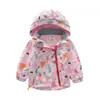 Ropa Infantil Ropa de Neopreno Forrada de Polar para Niños Primavera y Otoño Cortavientos para Bebé Abrigo de Polar con Capucha para Niños Grandes Moda Estilo Occidental