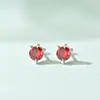 Aretes de Garra de Águila de Plata Pura S999 para Mujer 2025 Nuevos de Moda Modernos Elegantes Uñas para Hueso de la Oreja para Hombres y Mujeres con Tornillo de Giro