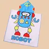 El fabricante personaliza toallas de baño para niños, ponchos, batas con capucha, estampado digital de dibujos animados, toallas de baño ponibles, personalizables con tu propio diseño