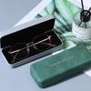 Estuche de Cuero con Cremallera para Gafas, Bolsa Portátil de Almacenamiento, Solución Limpiadora de Lentes, Set Combinado de Varios Accesorios para Gafas