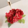 Hongyu mais vendido flor artificial castiçal decoração de mesa decoração de mesa de natal para casa uma geração de cabelo