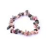 Pulsera de Cristal Natural Irregular para Mujer, Venta Caliente en Amazon, Pulsera de Citrino DIY, Pulsera de Cristal Blanco