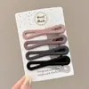Pinza para el pelo parte trasera de la cabeza pinza lateral para mujer pinza bb simple pinza de horquilla pinza pinzas para el pelo pinza de una palabra fijación de cabellos sueltos flequillo accesorios para el pelo