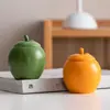 Creativo pequeño recipiente de té naranja, tarro de cerámica sellado a prueba de humedad para almacenamiento de té, recipiente de té portátil con impresión de logotipo
