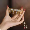 Pulsera Popular de Estilo Antiguo de Xiaohongshu Pulsera Feitian de Dunhuang Estilo Nacional Exótico Borla Pulsera Súper Hada Accesorios